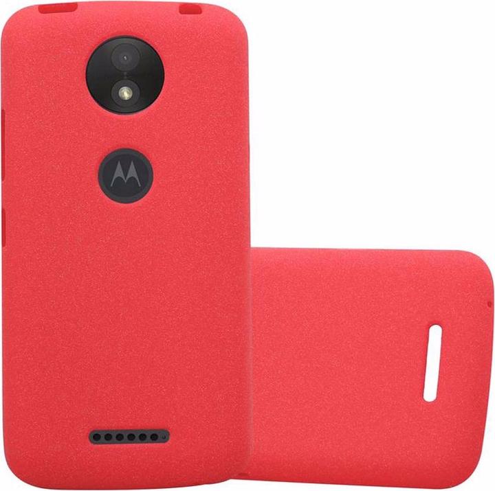 Actual product image Cadorabo TPU Frosted Cover (Motorola Moto C Plus)
