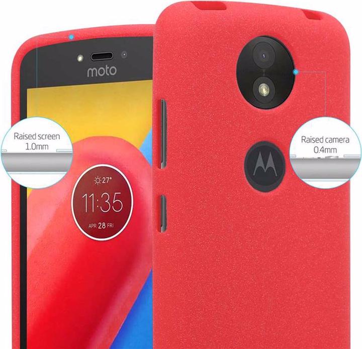 Actual product image Cadorabo TPU Frosted Cover (Motorola Moto C Plus)