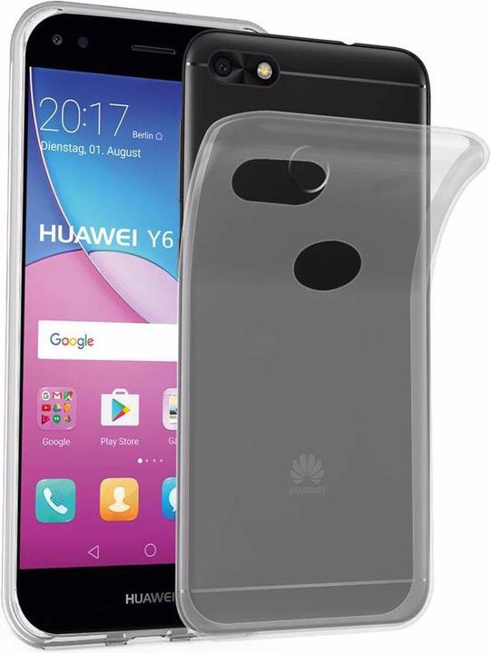 Actual product image Cadorabo TPU Ultra Slim AIR Cover (Huawei Y6 Pro (2017))