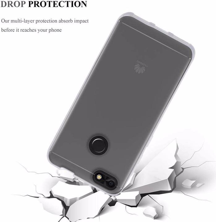 Actual product image Cadorabo TPU Ultra Slim AIR Cover (Huawei Y6 Pro (2017))