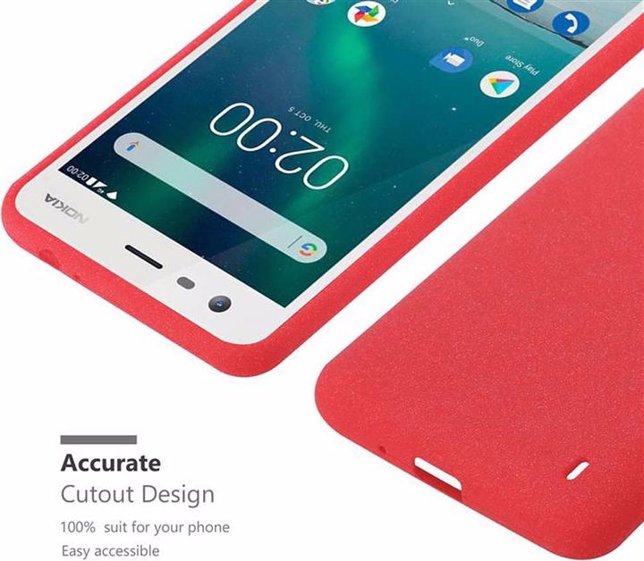 Produktbild Cadorabo TPU Frosted Cover (Nokia 2)