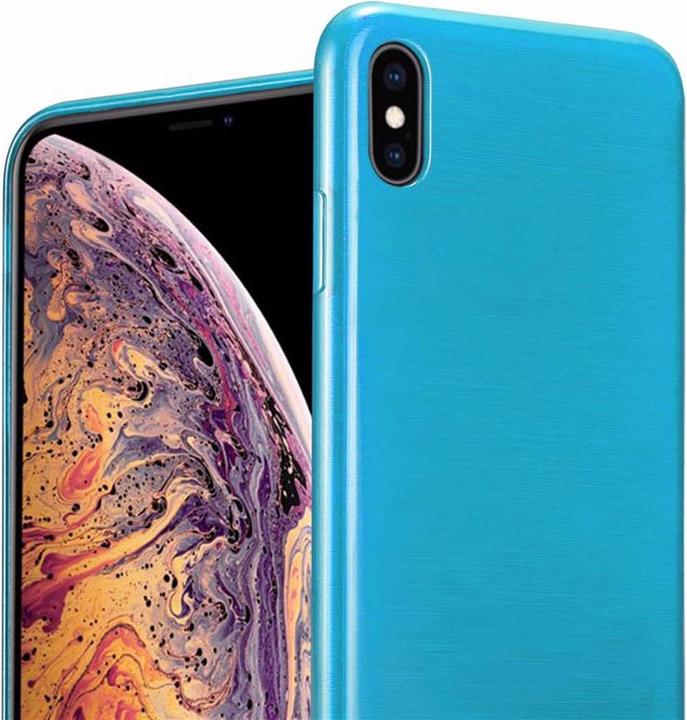 Actual product image Cadorabo TPU Brushed Cover (Apple iPhone XS Max)