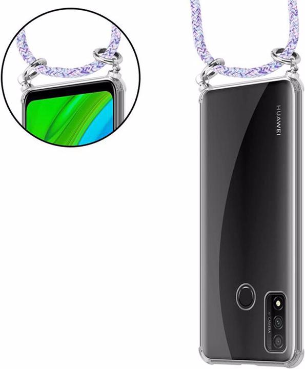 Produktbild Cadorabo TPU Handy Kette SILBER Cover