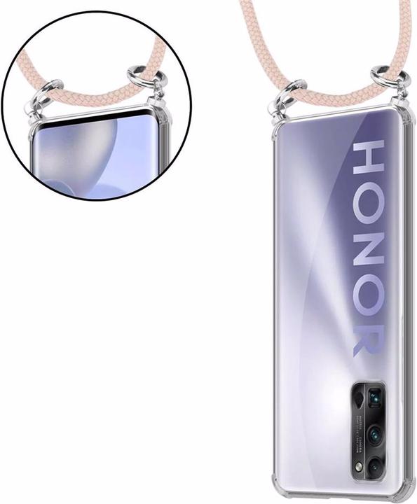 Produktbild Cadorabo TPU Handy Kette SILBER Cover