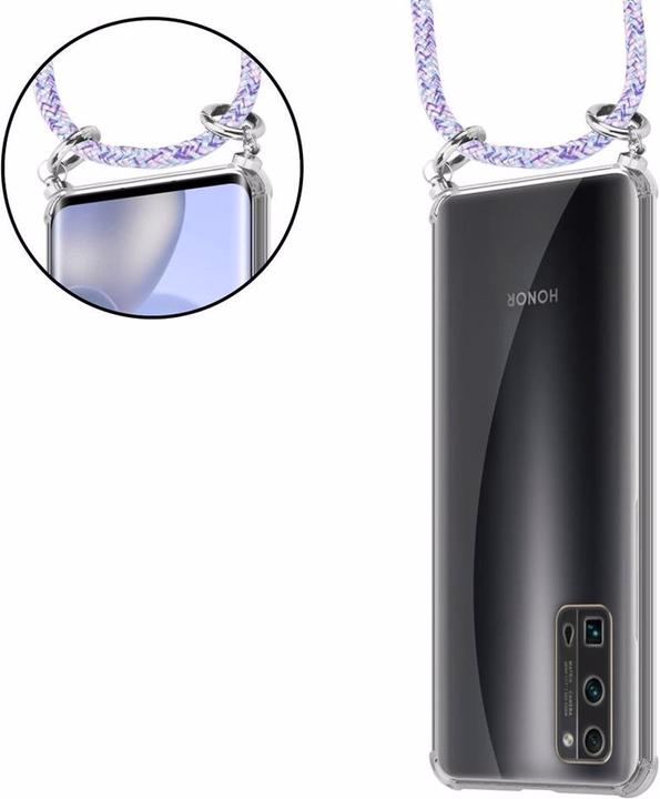 Produktbild Cadorabo TPU Handy Kette SILBER Cover