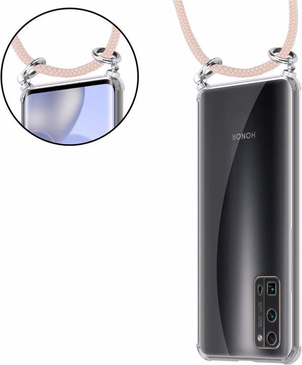 Produktbild Cadorabo TPU Handy Kette SILBER Cover