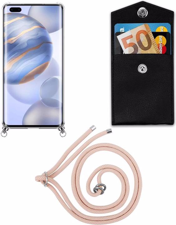 Produktbild Cadorabo TPU Handy Kette SILBER Cover