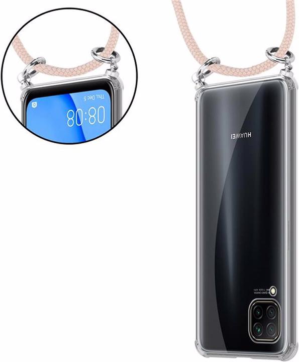 Produktbild Cadorabo TPU Handy Kette SILBER Cover