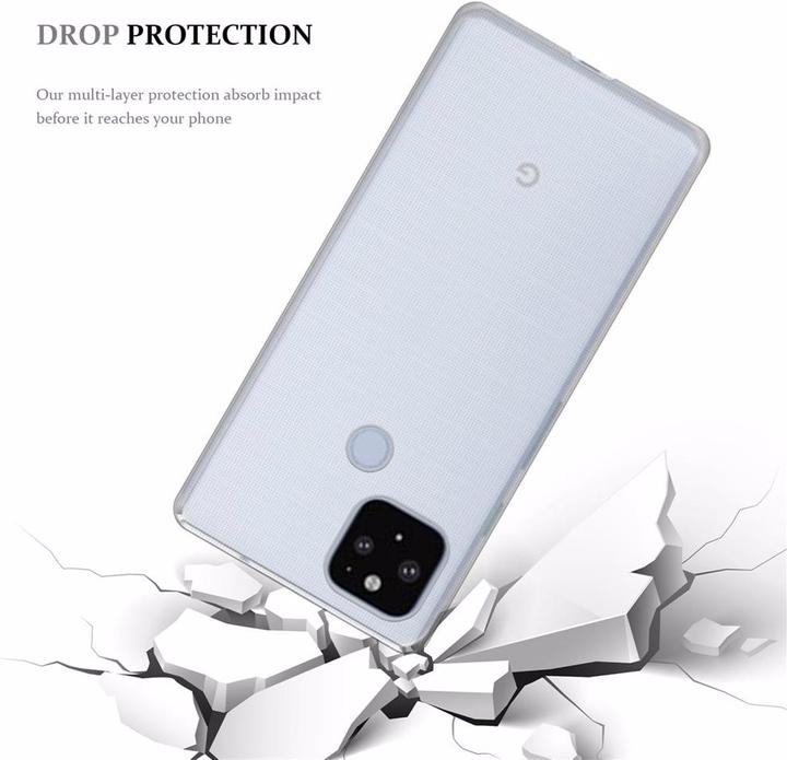 Actual product image Cadorabo TPU Ultra Slim AIR Cover (Google Pixel 5 XL)