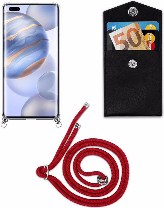 Produktbild Cadorabo TPU Handy Kette SILBER Cover