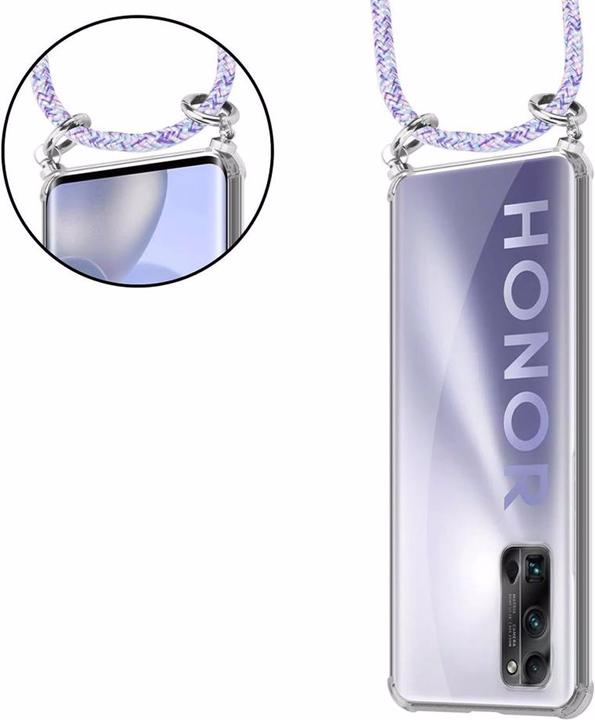 Produktbild Cadorabo TPU Handy Kette SILBER Cover