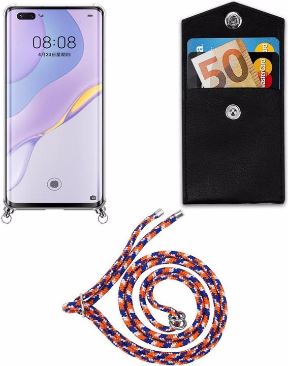 Produktbild Cadorabo TPU Handy Kette SILBER Cover