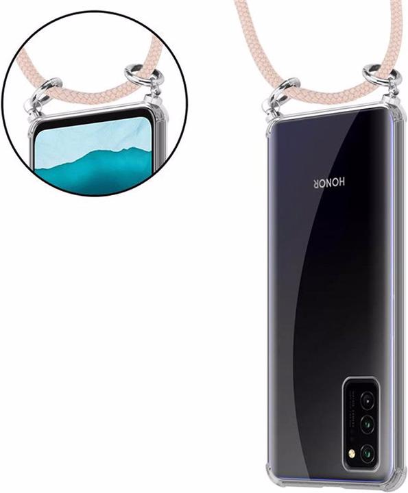 Produktbild Cadorabo TPU Handy Kette SILBER Cover