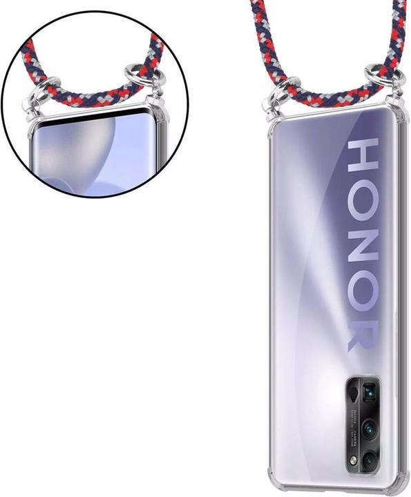 Produktbild Cadorabo TPU Handy Kette SILBER Cover