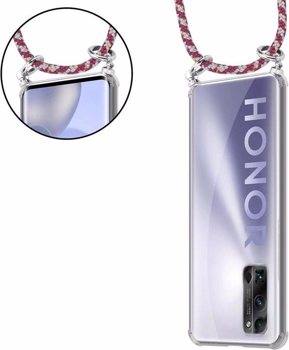 Produktbild Cadorabo TPU Handy Kette SILBER Cover