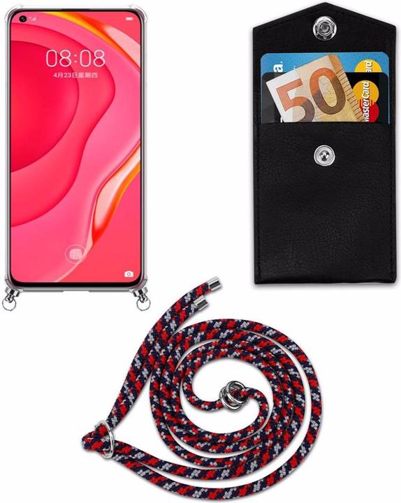 Produktbild Cadorabo TPU Handy Kette SILBER Cover