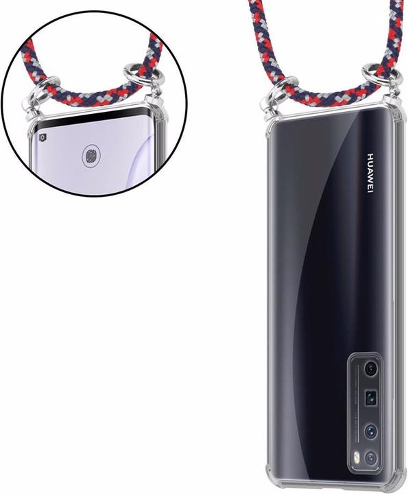 Produktbild Cadorabo TPU Handy Kette SILBER Cover