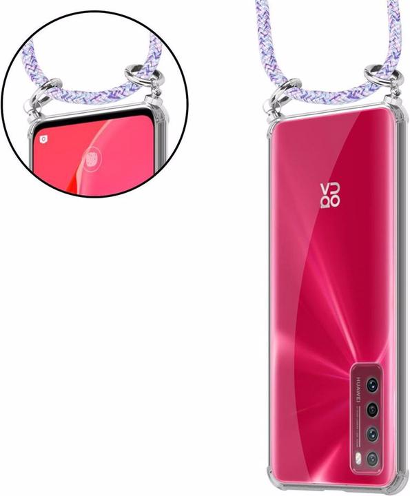 Produktbild Cadorabo TPU Handy Kette SILBER Cover
