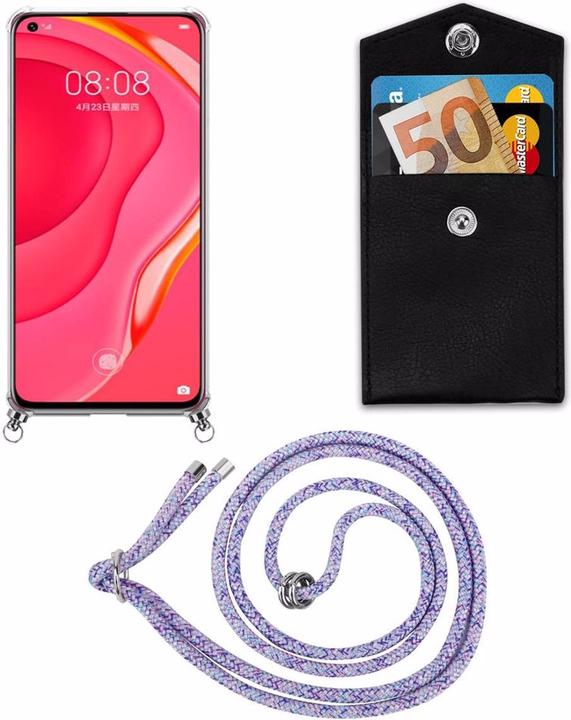 Produktbild Cadorabo TPU Handy Kette SILBER Cover