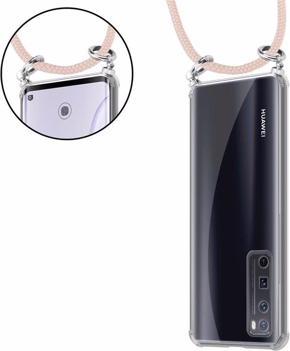 Produktbild Cadorabo TPU Handy Kette SILBER Cover