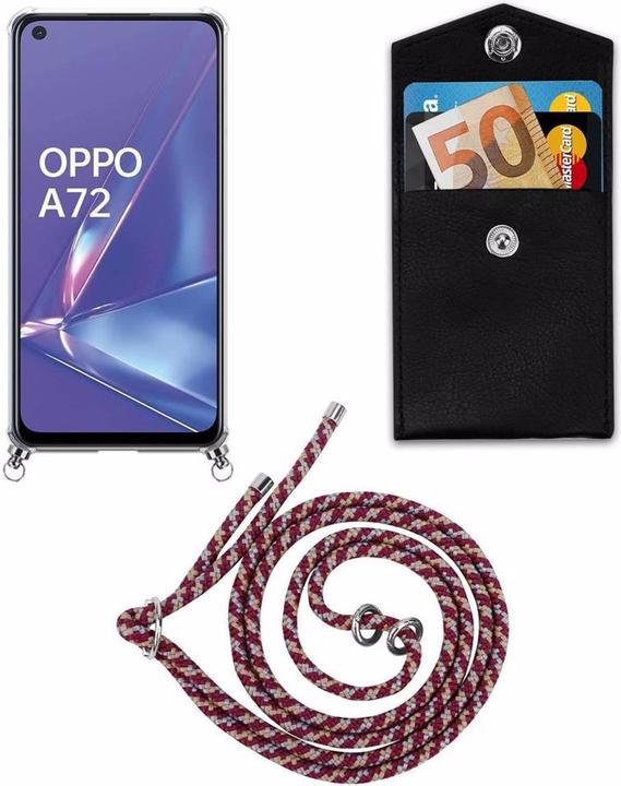 Produktbild Cadorabo TPU Handy Kette SILBER Cover
