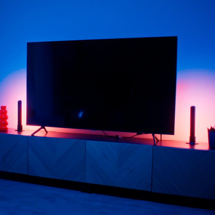 Produktbild WiZ Gradient Light Bars Doppelpack RGBIC