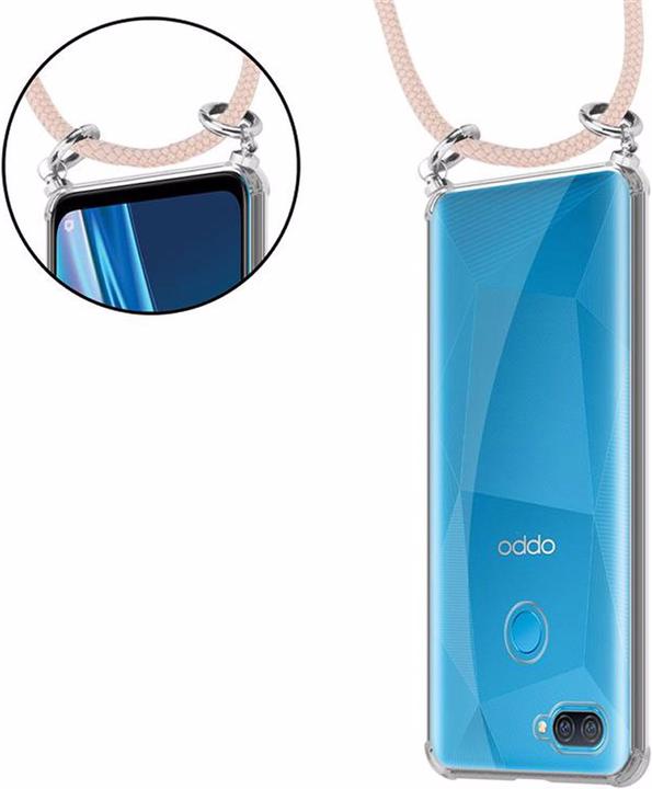 Produktbild Cadorabo TPU Handy Kette SILBER Cover