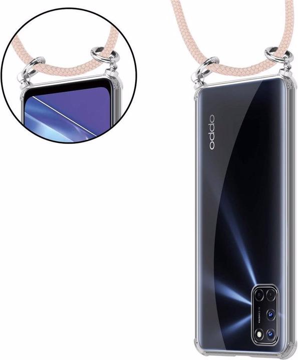 Produktbild Cadorabo TPU Handy Kette SILBER Cover