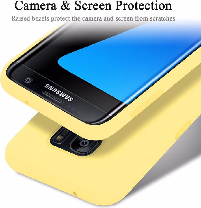 Immagine prodotto Cadorabo Copertura della cassa del silicone liquido TPU (Samsung Galaxy S7 Edge)