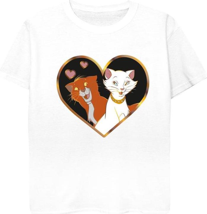 Immagine prodotto Disney The Aristocats Heart Maglietta Ragazze (104)