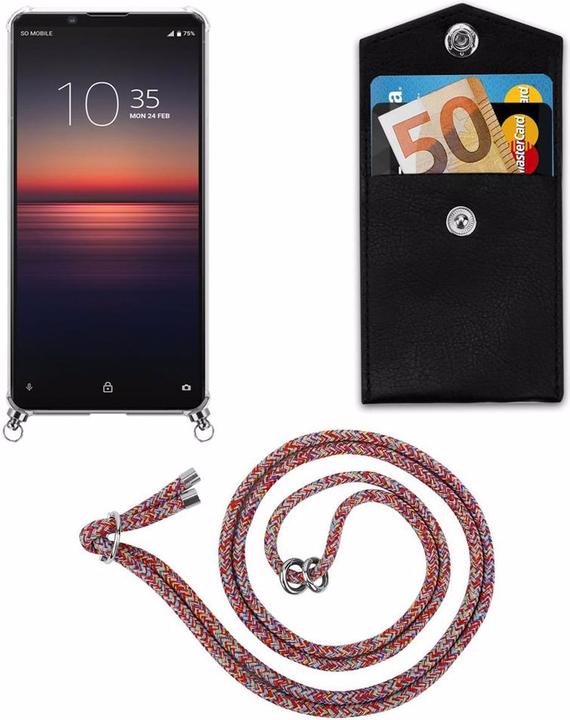 Produktbild Cadorabo TPU Handy Kette SILBER Cover