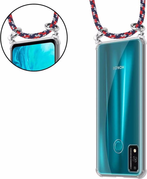 Produktbild Cadorabo TPU Handy Kette SILBER Cover