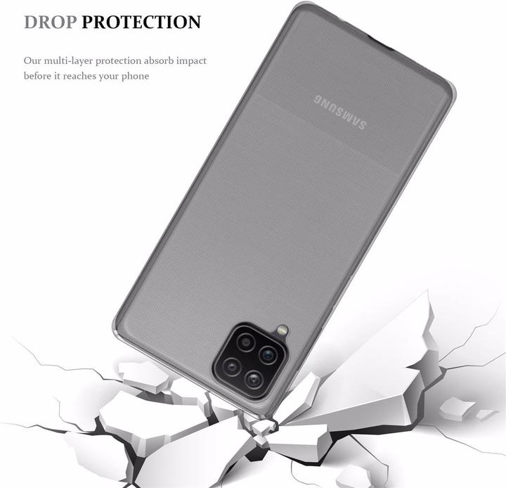 Actual product image Cadorabo TPU Ultra Slim AIR Cover (Samsung Galaxy M12, Samsung Galaxy A12)