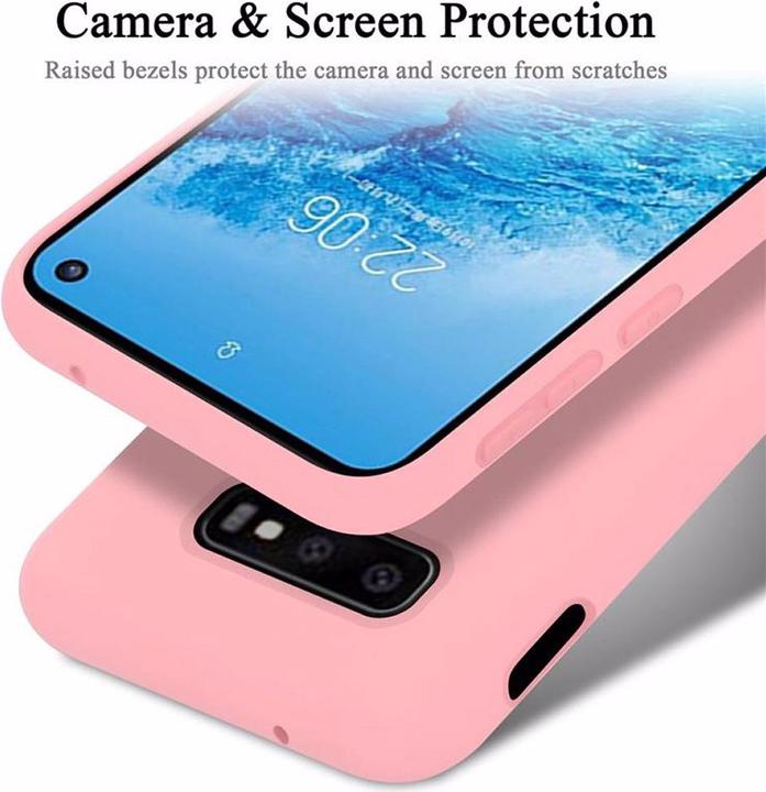 Actual product image Cadorabo TPU Liquid Silicone Case Cover (Samsung Galaxy S10e)