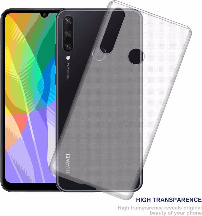 Actual product image Cadorabo TPU Ultra Slim AIR Cover (Huawei Y6p)