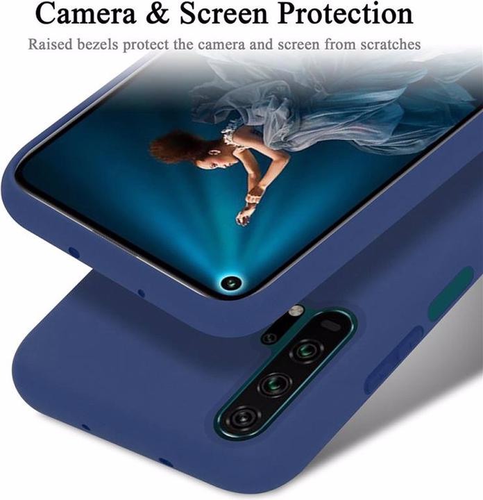 Actual product image Cadorabo TPU Liquid Silicone Case Cover (Honor 20 Pro)