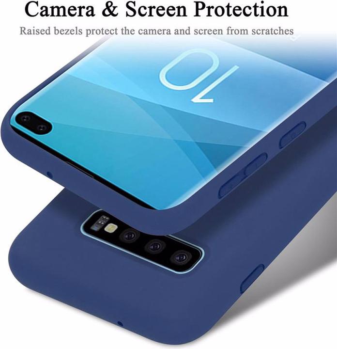 Image du produit Cadorabo TPU Liquid Silicone Case Cover (Samsung Galaxy S10+)