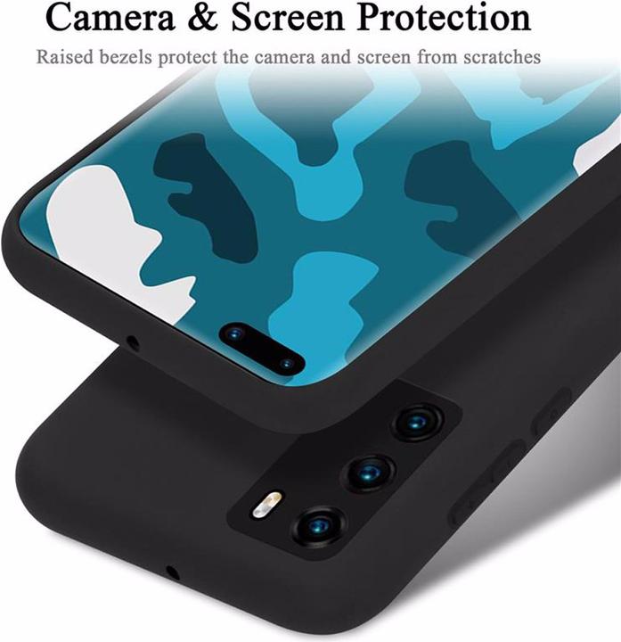 Immagine prodotto Cadorabo Copertura della cassa del silicone liquido TPU (Huawei P40)