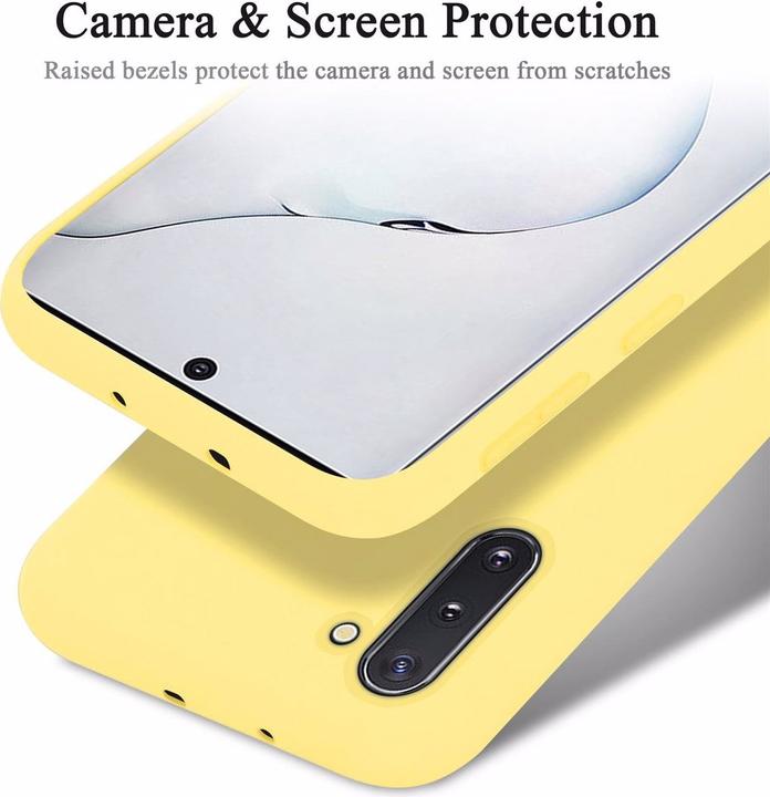 Immagine prodotto Cadorabo Copertura della cassa del silicone liquido TPU (Samsung Galaxy Note 10)