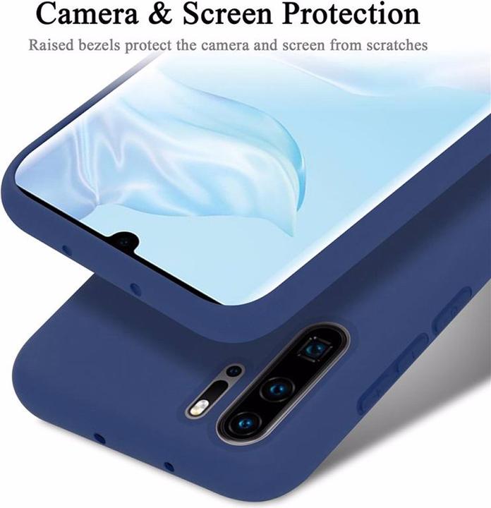 Actual product image Cadorabo TPU Liquid Silicone Case Cover (Huawei P30 Pro)