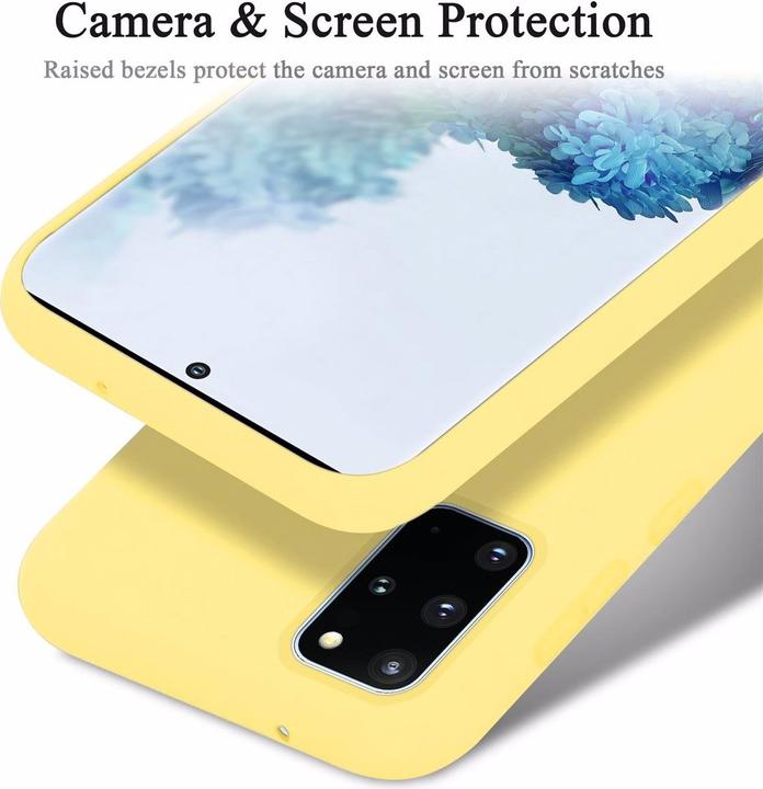 Produktbild Cadorabo TPU Liquid Silicone Case Cover (Samsung Galaxy S20+)
