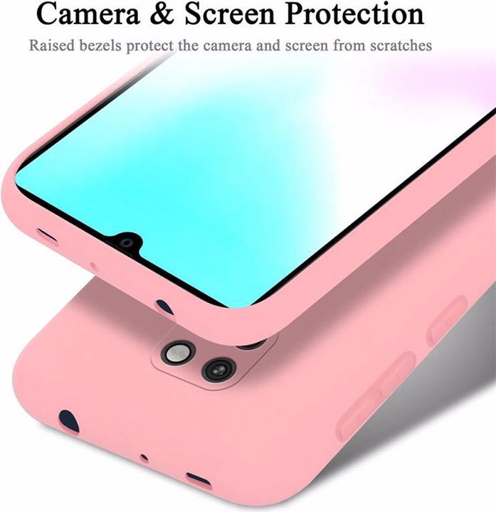 Actual product image Cadorabo TPU Liquid Silicone Case Cover (Mate 20)
