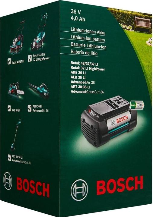 Produktbild Bosch Home & Garden Akkupack GBA 36V (1x4,0Ah) (36 V)