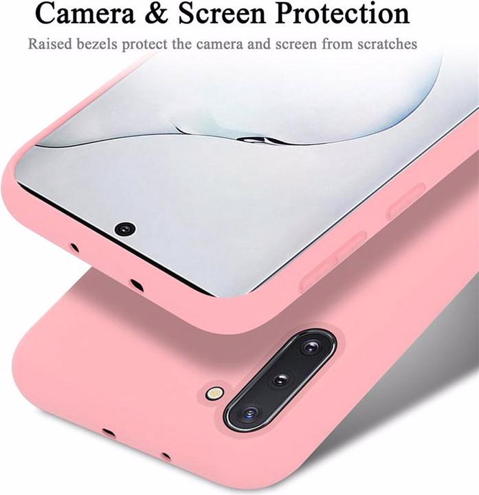 Immagine prodotto Cadorabo Copertura della cassa del silicone liquido TPU (Samsung Galaxy Note 10)