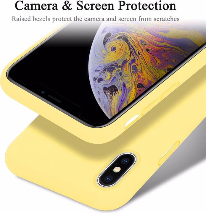 Immagine prodotto Cadorabo Copertura della cassa del silicone liquido TPU (Apple iPhone X)