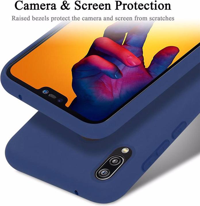Immagine prodotto Cadorabo Copertura della cassa del silicone liquido TPU (Huawei Nova 3E)