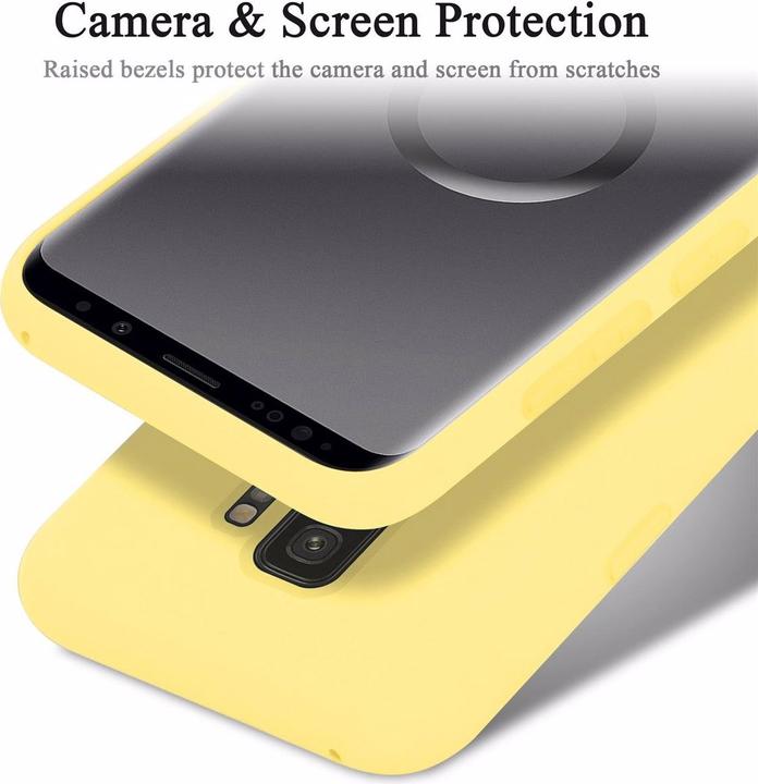 Actual product image Cadorabo TPU Liquid Silicone Case Cover (Samsung Galaxy S9+)