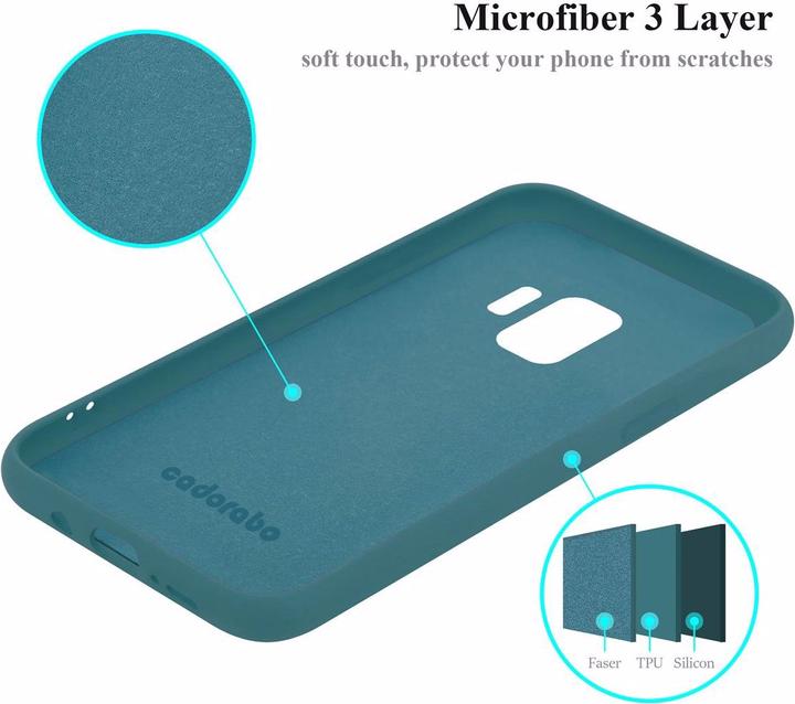 Image du produit Cadorabo TPU Liquid Silicone Case Cover (Samsung Galaxy S9+)