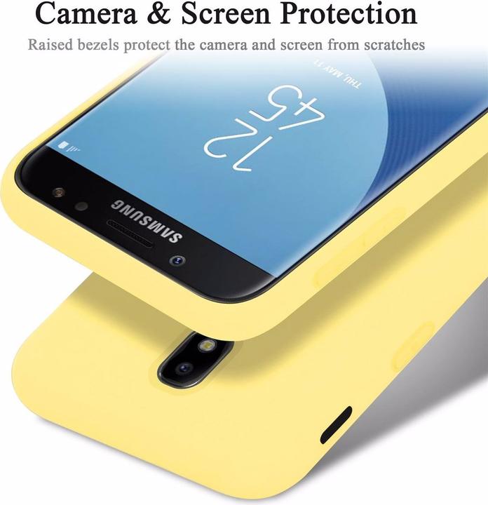 Actual product image Cadorabo TPU Liquid Silicone Case Cover (Samsung Galaxy J5 (2017))