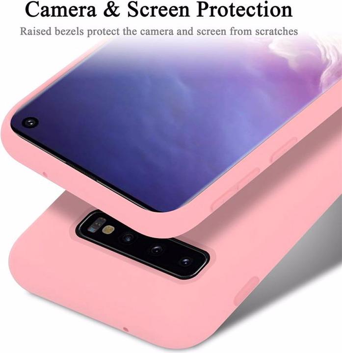 Immagine prodotto Cadorabo Copertura della cassa del silicone liquido TPU (Samsung Galaxy S10)